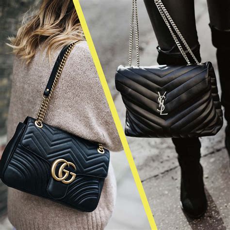 ysl loulou bag vs gucci marmont|Gucci Marmont Mini vs. YSL Toy Loulou .